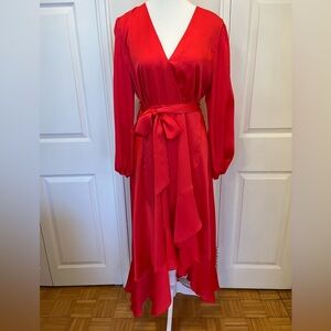 Ever New Pink Wrap Dress